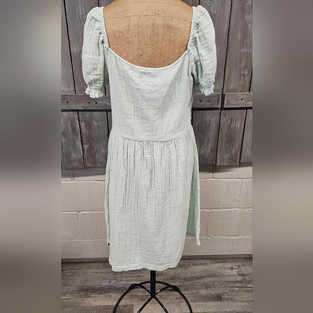 Roxy Hello Mini Again Dress Size XL Green - Picture 4 of 11
